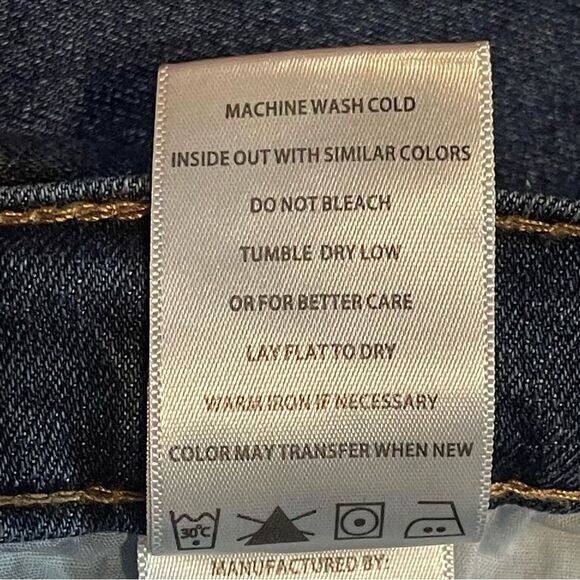 Nicole Miller New York Heritage Soho High Rise Wide Leg Jeans, size 10 - Picture 11 of 11